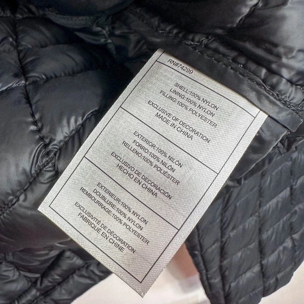 Reebok Black Glacier Shield Quilted Puffer Jacket - Picture 7 of 9